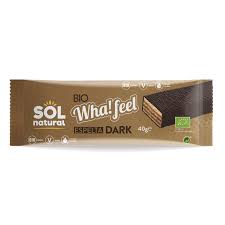 Barreta Wha!Feel snack banyat xocolata 40g Sol Natural