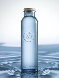 Ampolla vidre OM blava