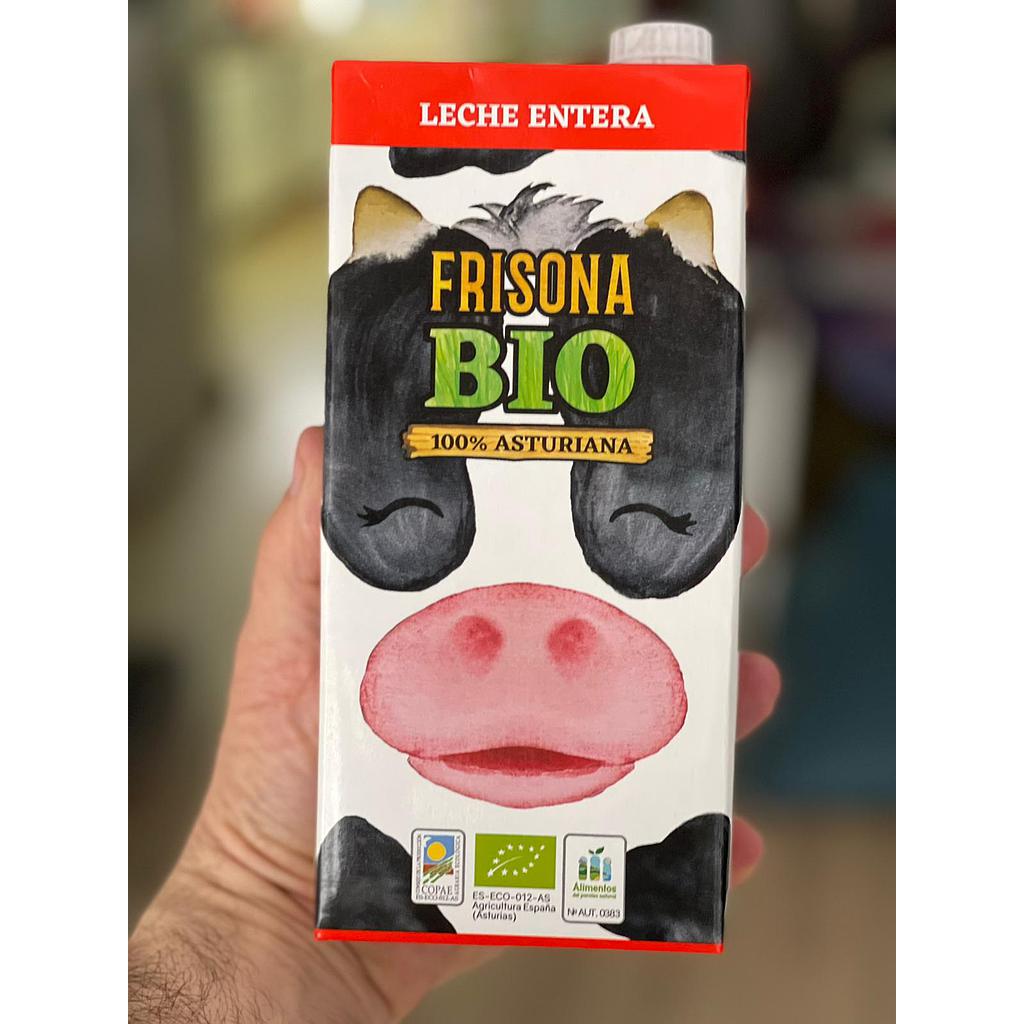 Llet de vaca sencera 1l, FrisonaBio