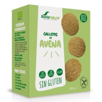 Galetes de civada s/gluten 200g Soria Natural