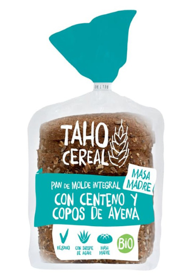 Pa de motlle sègol i civada 400g, Taho