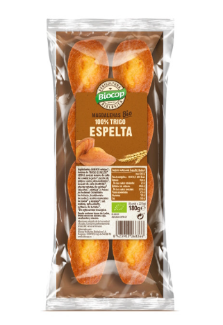 Magdalenes d'espelta 180g, Biocop