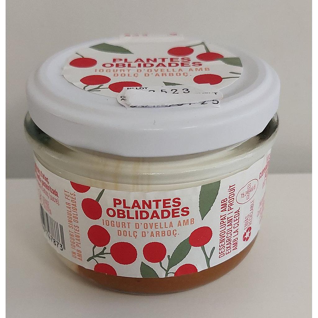 Iogurt d'ovella amb dolç arboç,  Plantes oblidades