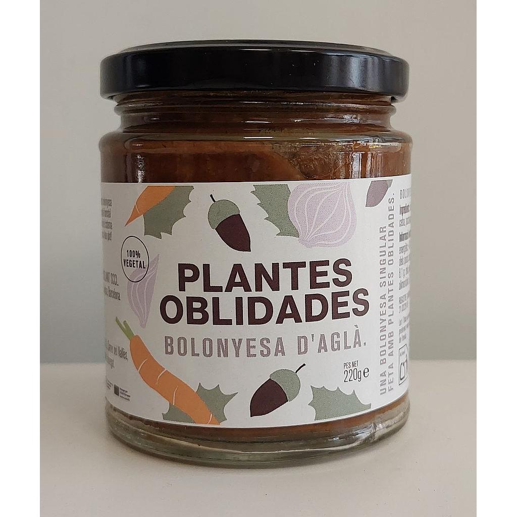 Bolonyesa d'aglà 220g, Plantes oblidades