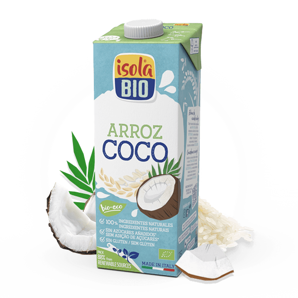 Beguda arròs i coco 1l Isola Bio