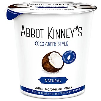 Iogurt coco natural 350g Bio de Abbot Kinney's