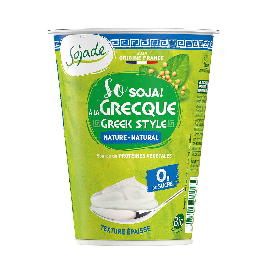 Postres de soja grec 400g de Sojade