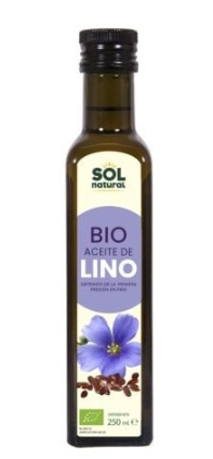 Oli de lli 250ml, Sol Natural
