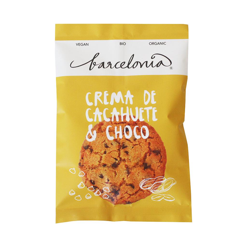 Galeta de cacauet i xocolata, Barcelonia