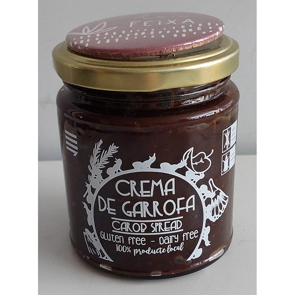 Crema CLASSICA de garrofa, 240g, Menjamiques