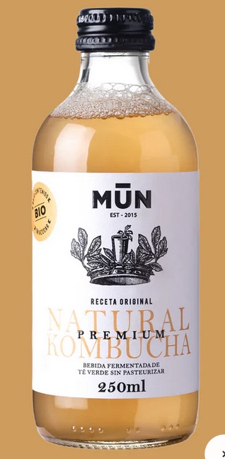 Kombutxa Natural 250ml, Mun